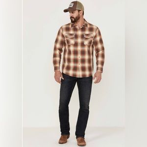 Patagonia Men's Casual Plaid Button Down Shirt